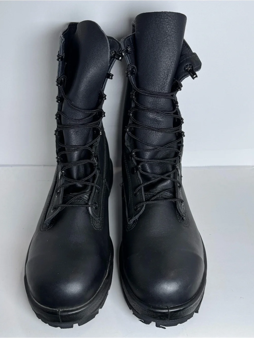 BELLEVILLE 360ST Men's Steel-Toe Military Black Leather Vibram Boots Size 12M